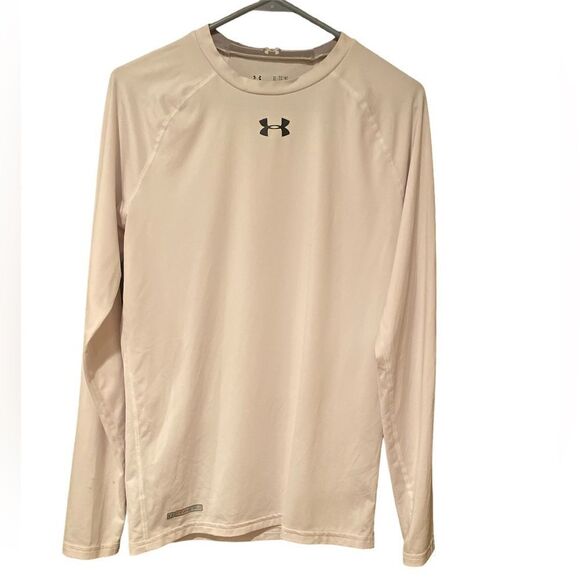 Under Armour Compression Shirt White Heat Gear Size XL - Picture 1 of 10